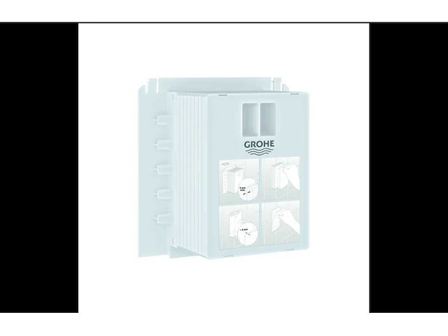 4x bedieningspaneel grohe, rapid sl inspectieschacht, grijs - afbeelding 1 van  4