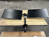 4x beeldscherm, 2x monitorbeugel, lg, 24mp88hv- s - afbeelding 1 van  3