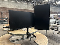 4x beeldscherm, 2x monitorbeugel, lg - afbeelding 2 van  8
