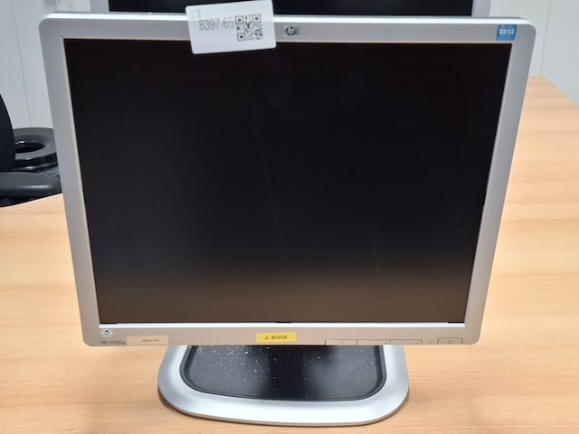 4x beeldscherm hp, l1950 - afbeelding 2 van  4