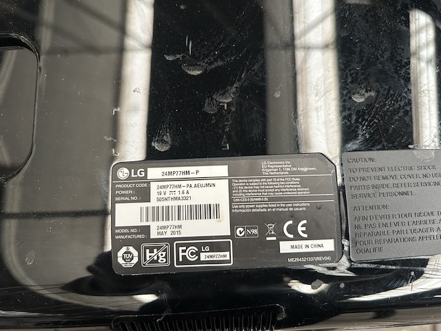 4x beeldscherm, lg - afbeelding 6 van  6