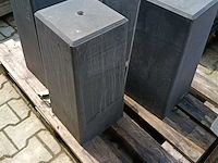 4x betonpoer antraciet, berton - afbeelding 1 van  5