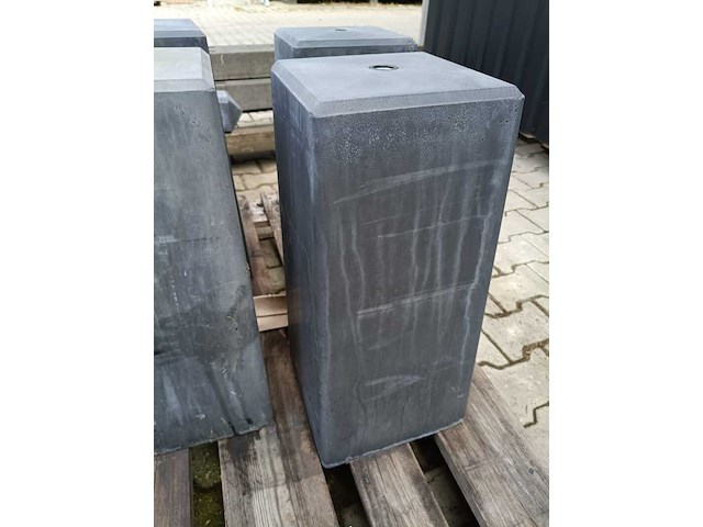 4x betonpoer antraciet, berton - afbeelding 4 van  5