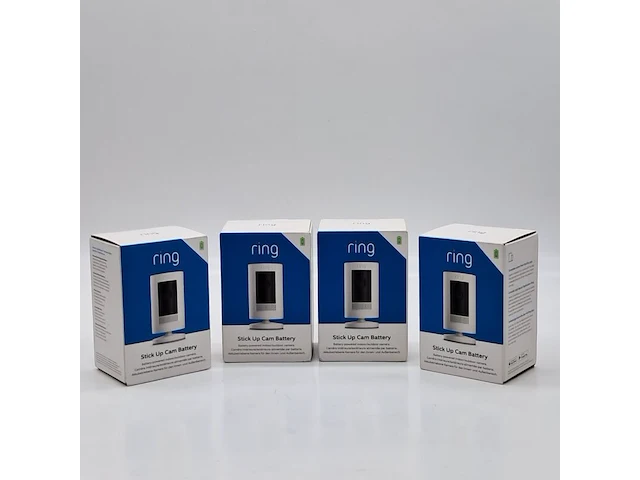 4x beveiligingscamera, ring, stick up cam battery - afbeelding 1 van  7