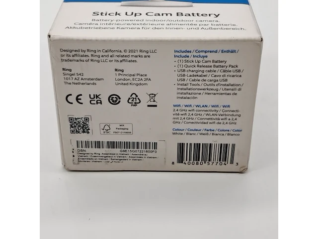 4x beveiligingscamera, ring, stick up cam battery - afbeelding 3 van  7