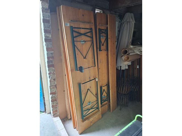 4x biertafel compleet - afbeelding 1 van  3