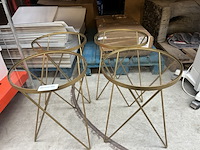 4x bijzettafel - afbeelding 1 van  4