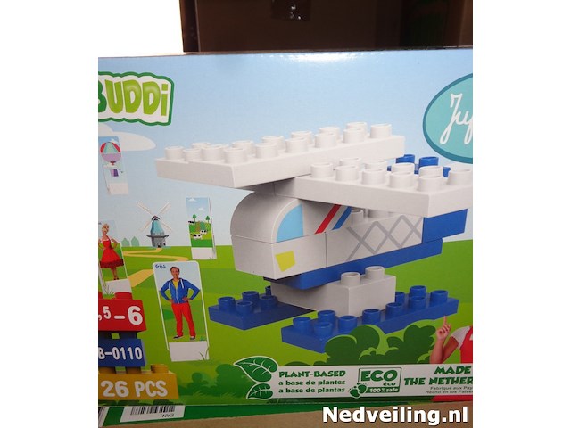 4x biobuddi juf roos - afbeelding 2 van  3