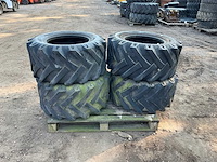 4x bkt implement-as504 15.0/55 r17 band, wiel en velg - afbeelding 9 van  12