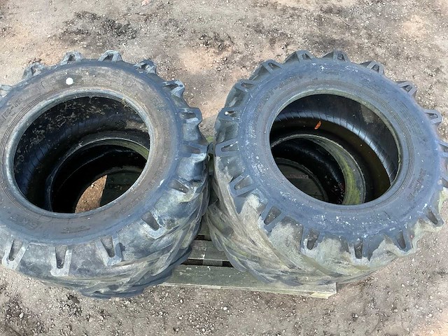 4x bkt implement-as504 15.0/55 r17 band, wiel en velg - afbeelding 12 van  12