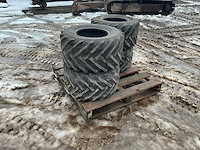 4x bkt tr-315 26x12.00 r12 banden - afbeelding 1 van  10