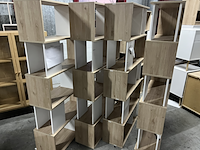 4x boekenkast stellingkast , byfonq - afbeelding 2 van  5