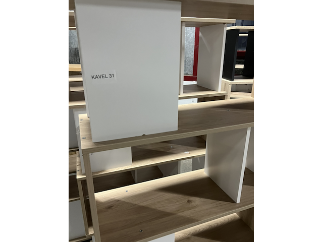 4x boekenkast stellingkast , byfonq - afbeelding 4 van  5