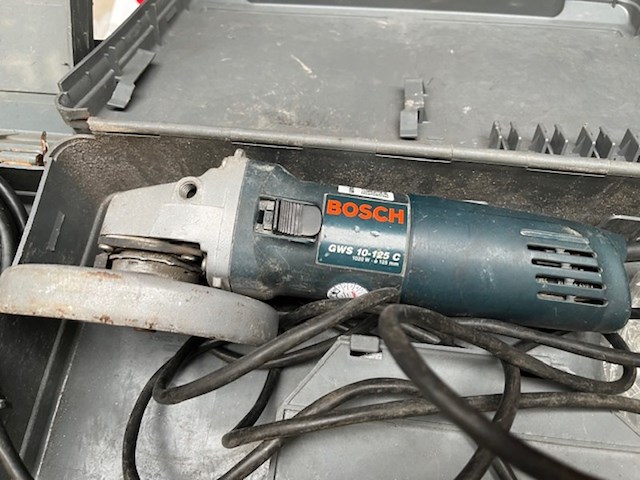 4x bosch gereedschap w.o. slijptol, 2x koffer - afbeelding 2 van  5