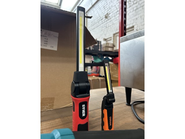 4x bouwgereedschap, accessoires, makita, knipex, stier, osram - afbeelding 2 van  8