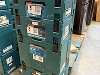 4x bouwgereedschap in koffer, 1x lader makita, ddf484rt3j, djv182zj, dhr242zjv, dhs630zj - afbeelding 2 van  5