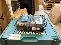 4x bouwgereedschap in koffer, 1x lader makita, ddf484rt3j, djv182zj, dhr242zjv, dhs630zj - afbeelding 3 van  5
