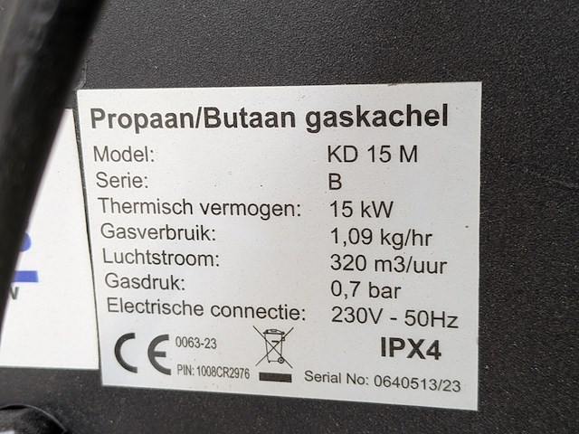 4x bouwkachel o.a. eurom, master, climameister - afbeelding 5 van  13