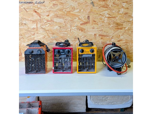 4x bouwkachel o.a. eurom, master, climameister - afbeelding 1 van  13