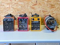 4x bouwkachel o.a. eurom, master, climameister - afbeelding 1 van  13