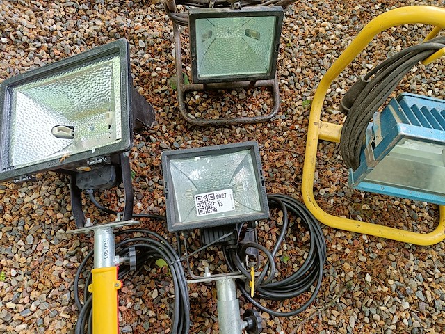 4x bouwlamp - afbeelding 1 van  2
