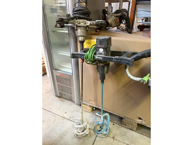 4x bouwmixer, betonmixer protool, swinko - afbeelding 4 van  9