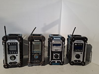 4x bouwradio, makita - afbeelding 1 van  33