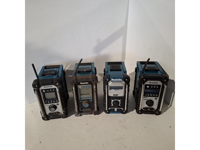 4x bouwradio, makita - afbeelding 12 van  33