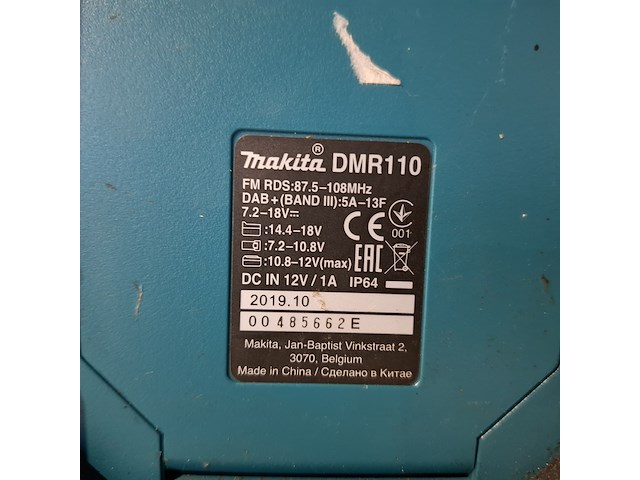 4x bouwradio, makita - afbeelding 32 van  33