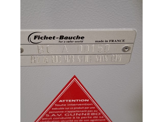 4x brandkast, ficher-bauche, bc a 00111 - afbeelding 4 van  4