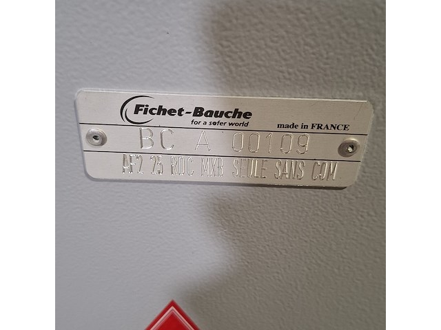4x brandkast, ficher-bauche, bc a 00111 - afbeelding 5 van  7