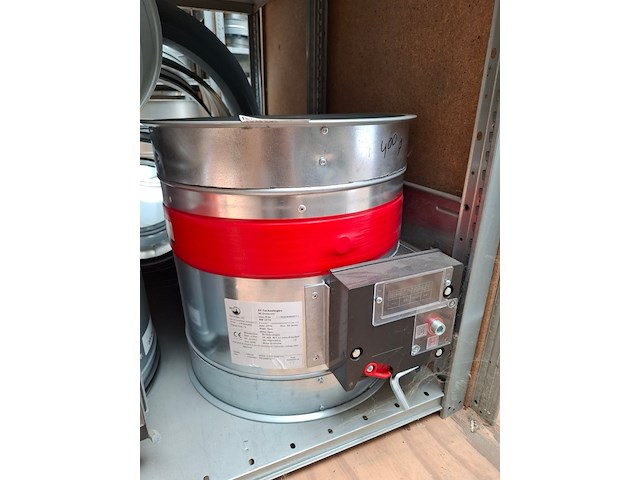 4x brandklep 400mm rft , fire damper cr2 - afbeelding 2 van  5