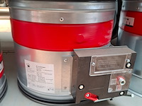 4x brandklep 400mm rft , fire damper cr2 - afbeelding 4 van  5