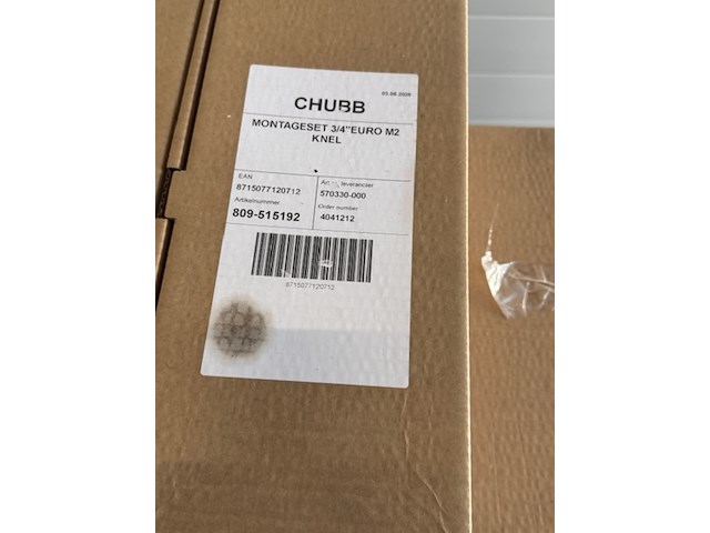 4x brandslanghaspel chubb, euro-m2 - afbeelding 4 van  5