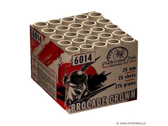 4x brocade crown 25 shots - afbeelding 1 van  1