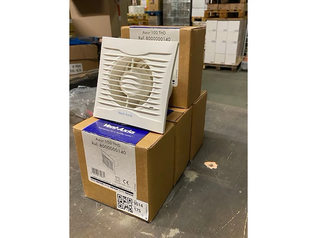 4x buisventilator 100mm mixed flow met timer, vent-axia - afbeelding 1 van  5