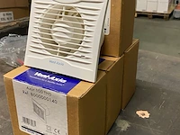 4x buisventilator 100mm mixed flow met timer, vent-axia