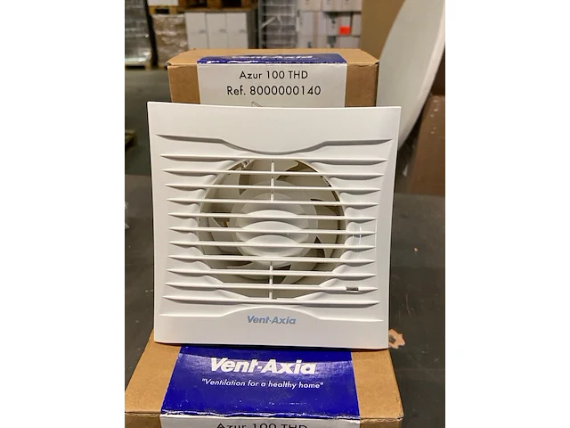 4x buisventilator 100mm mixed flow met timer, vent-axia - afbeelding 2 van  5