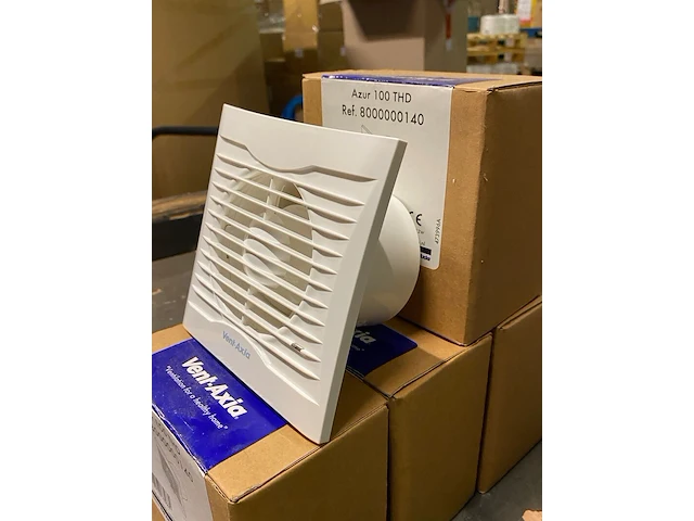 4x buisventilator 100mm mixed flow met timer, vent-axia - afbeelding 3 van  5