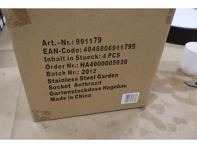 4x buitenstopcontact casaya, 991179, antraciet - afbeelding 2 van  3