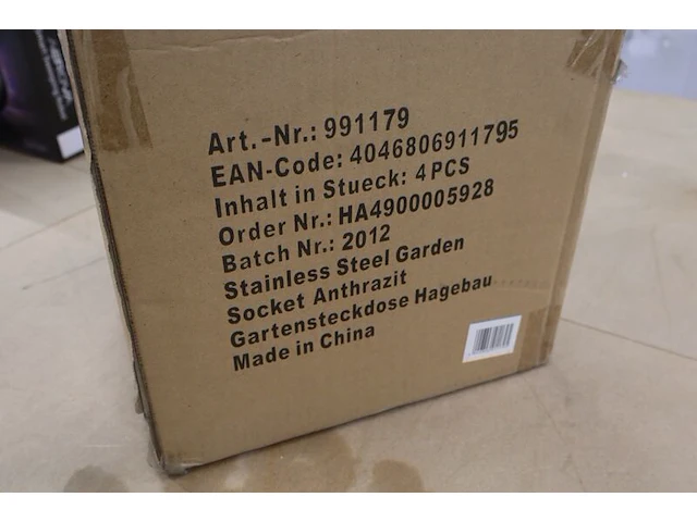 4x buitenstopcontact casaya, 991179, antraciet - afbeelding 4 van  4