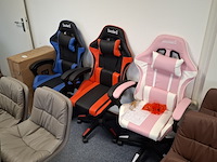 4x bureau-/gamestoel - afbeelding 2 van  8