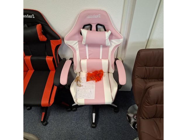 4x bureau-/gamestoel - afbeelding 3 van  8