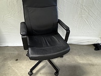 4x bureau met bureaustoel ikea, wit - afbeelding 3 van  10