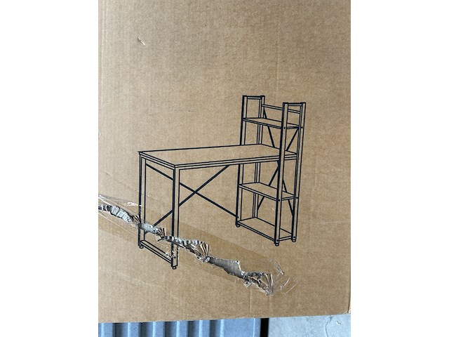 4x bureau met stellingkast, xdays - afbeelding 2 van  3