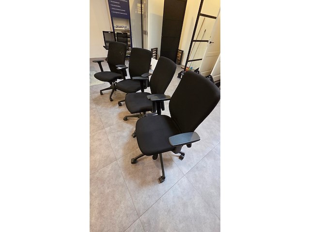 4x bureau stoelen - afbeelding 4 van  5
