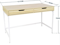 4x bureau van hoge kwaliteit (zwaar) - afbeelding 2 van  6