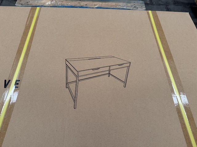 4x bureau van hoge kwaliteit (zwaar) - afbeelding 5 van  6