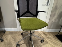 4x bureaustoel, groen - afbeelding 2 van  8