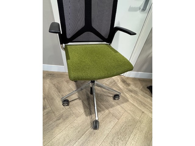 4x bureaustoel, groen - afbeelding 3 van  8